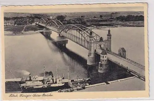 25214 Ak Tilsit Sowetsk Kaliningrad Ostpreußen Königin-Luise-Brücke 1940