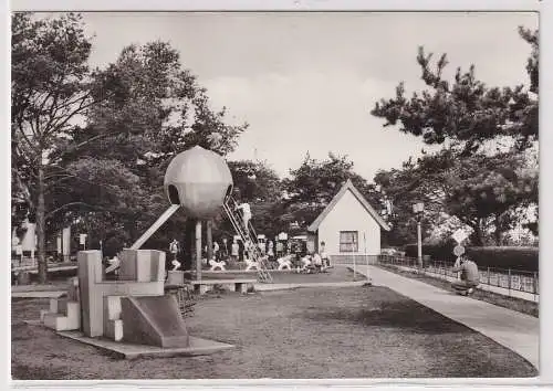 50680 Foto Ak Ostseebad Zinnowitz Kr. Wolgast Kindersportgarten 1981