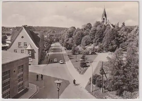 21522 Foto Ak Schmölln Bez. Leipzig Ernst-Thälmann-Platz 1977