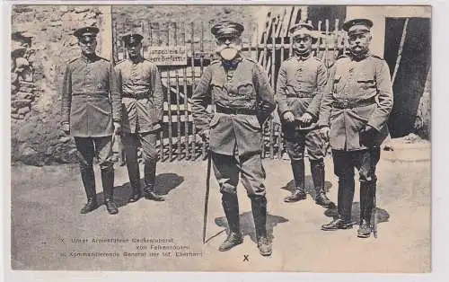 68973 Ak Generaloberst von Falkenhausen und General d. Inf. Eberhard 1915