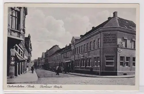 93221 Ak Oschersleben Bode Berliner Strasse 1941