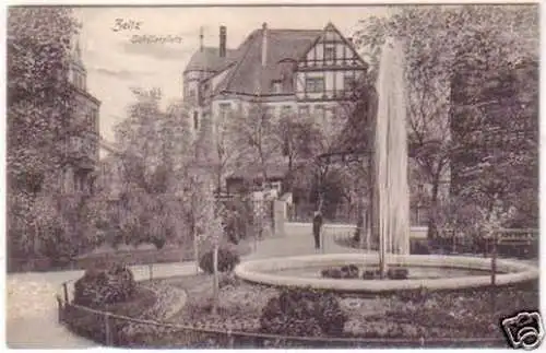 24766 Ak Zeitz Schillerplatz 1908