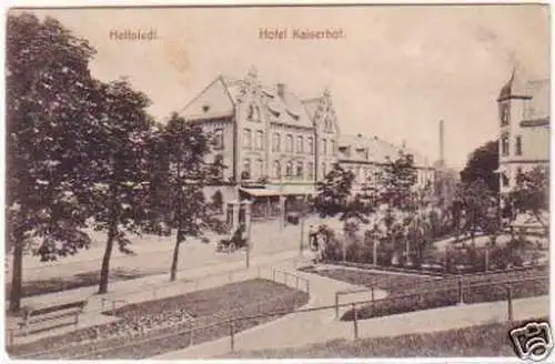 24775 Ak Hettstedt Hotel Kaiserhof 1908