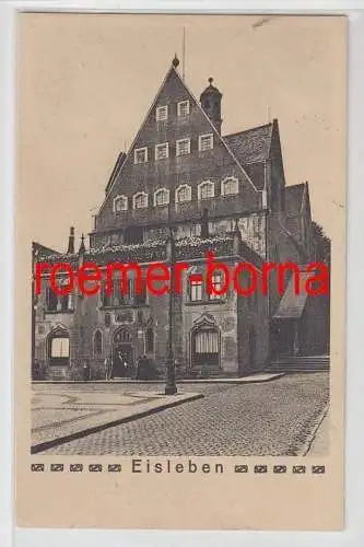 46220 Ak Eisleben Rathaus 1933