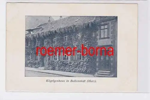 81251 Ak Kügelgenhaus in Ballenstadt (Harz) um 1940