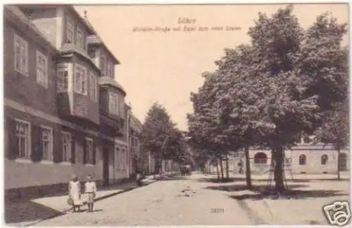 20173 Ak Lützen mit Hotel zum roten Löwen 1943