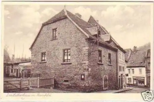 25759 Ak das Lutherhaus in Mansfeld um 1940