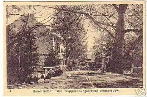 08256 Ak Truppenübungsplatz Altengrabow Kommandatur1928