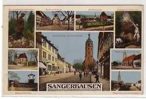 15678 Mehrbild Ak Sangerhausen um 1920