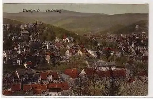 02349 Ak Wernigerode Lindenberg Totalansicht 1926