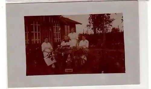 42474 Foto Ak Wittenberg Kaffeekränzchen um 1915