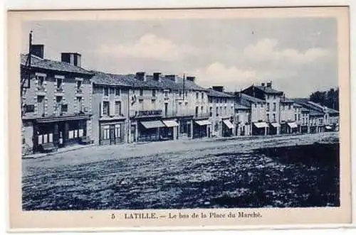 45309 Ak Latille Le bas de la Place du Marché 1915