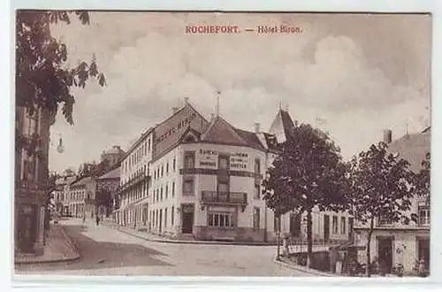 45388 Ak Rochefort (France) Hotel Biron 1915