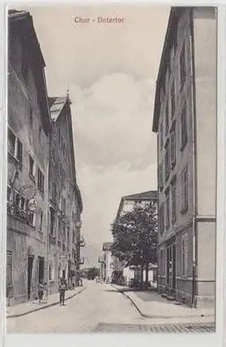 51714 Ak Chur in Graubünden Untertor um 1910