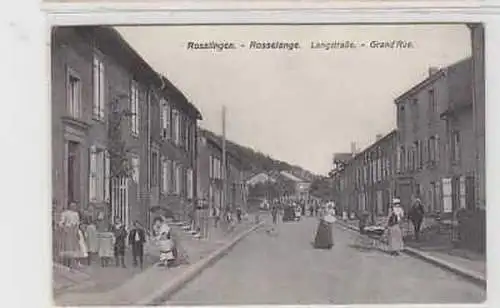 37686 Ak Rosslingen Rosselange Langstraße 1918