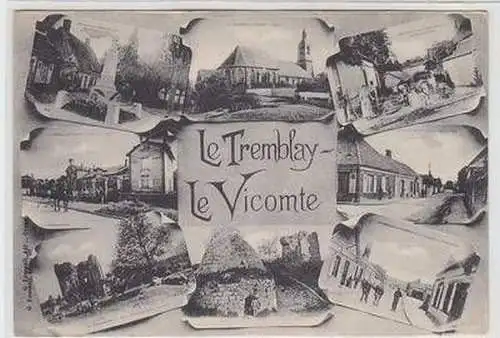 51021 Mehrbild Ak Le Tremblay - le Vicomte France um 1915