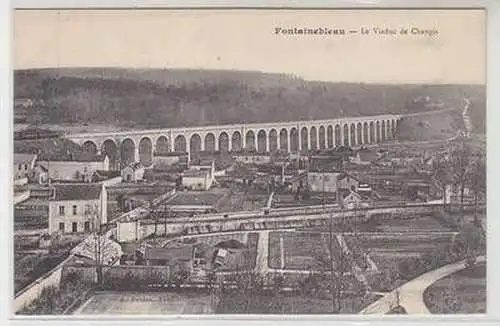 54412 Ak Fontainebleau le Viaduc de Changis um 1915