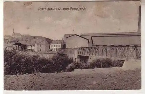 55119 Feldpost Ak Evernigcourt (Aisne) Frankreich 1915