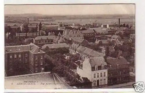 16742 Ak Armentieres Vue Panoramique 1917