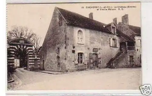 20872 Ak Cheverny Le Chateau et Vieille Maison um 1920