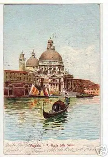 00061 Ak Italien Venezia S. Maria della Salute 1906