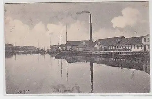 62939 Ak Apenrade Aabenraa oder Åbenrå Partie am Hafen um 1910