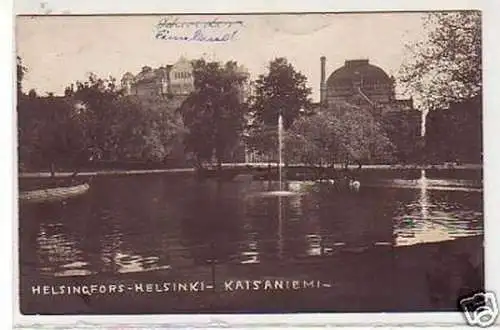 31322 Ak Helsingfors Helsinki Kaisaniemi Finnland 1924