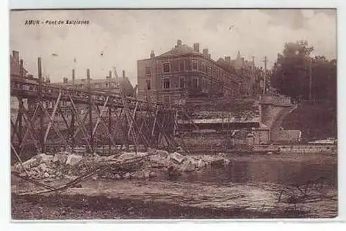 45331 Ak Amur - Pont de Salzinnes um 1915