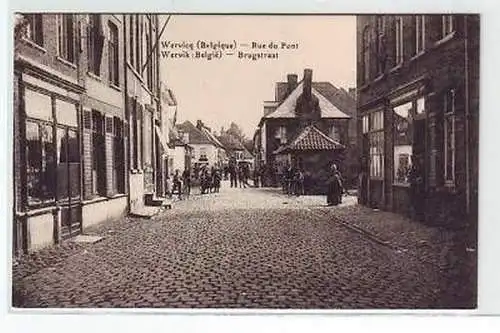 45337 Ak Wervicq Rue du Pont / Wervik Brugstraat um 1915