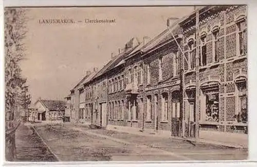 45371 Feldpost Ak Langemarck Clerckenstraat 1915