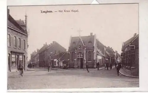 45642 Ak Iseghem Belgien Het Kruis Kapel um 1915