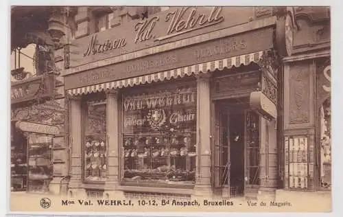 93813 Ak Bruxelles Brüssel Boulevard Anspach Bäckerei 1931