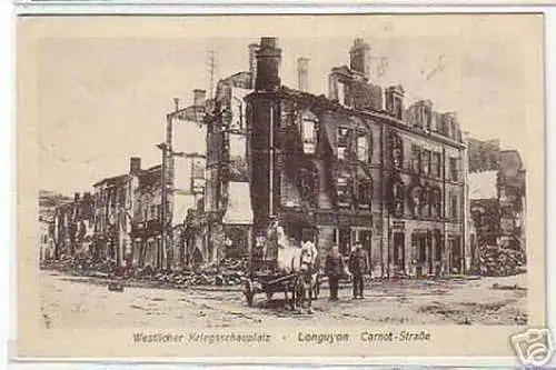 10751 Ak Longuyon Lothringen Carnotstrasse 1916