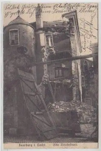 47184 Ak Saarburg in Lothringen alte Reichsbank 1914