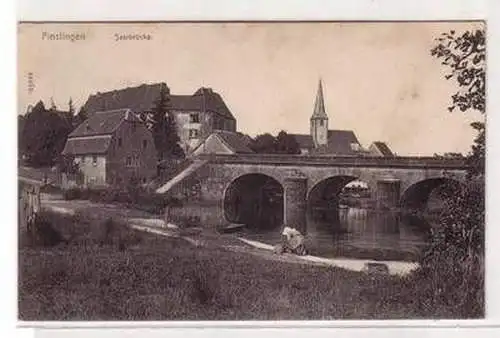 47360 Ak Finstingen Lothringen Saarbrücke 1915