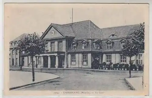 53082 Ak Sarrebourg (Moselle) la Gare 1938