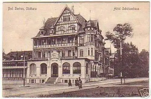 04752 Ak Bad Sachsa Südharz Hotel Schützenhaus 1925