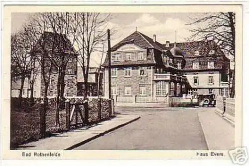 06825 Ak Bad Rothenfelde Haus Evers 1935