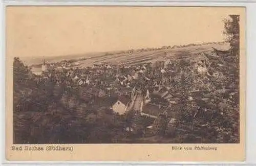 02828 Ak Bad Sachsa (Südharz) Blick vom Pfaffenberg 1930