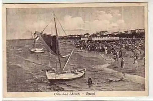 07127 Ak Ostseebad Ahlbeck Strand 1929