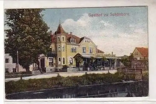 15911 Ak Gasthof zu Schönborn 1925