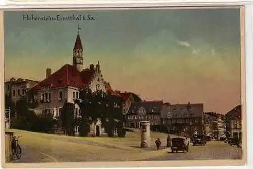 55446 Ak Hohenstein Erntthal in Sachsen Stadtansicht um 1925