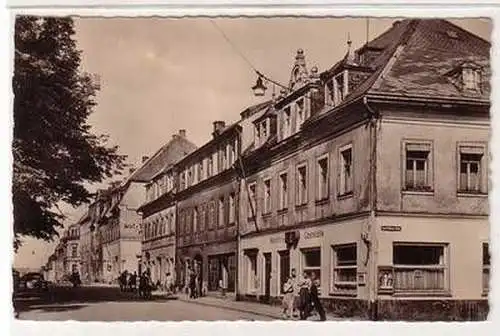 53519 Ak Marienberg am Markt mit HO Schnellgaststätte 1958