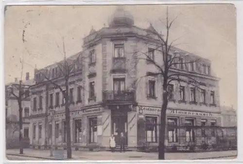 98780 Ak Dresden Altstadt Restaurant Almenrausch Berggießhüblerstrasse 14, 1928