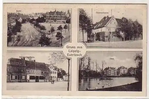 3/30 Mehrbild Ak Gruß aus Leipzig Eutritzsch 1910