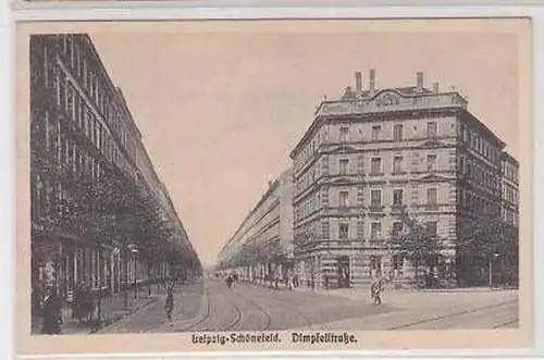 1/73 Ak Leipzig Schönefeld Dimpfelstrasse 1925