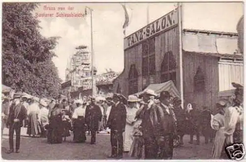 19854 Ak Gruß von der Bautzner Schiessbleiche 1911