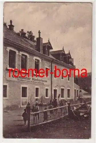 80399 Ak Chemnitzer Kinderheim Döntschen An der Dorfstraße 1928 Karte Nr. 2