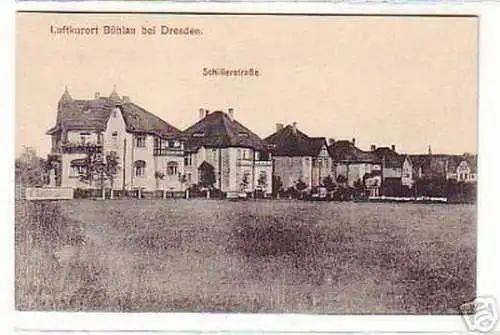 05298 Ak Bühlau bei Dresden Schillerstraße um 1910