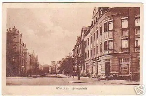 06673 Ak Flöha in Sachsen Bismarckstrasse 1923